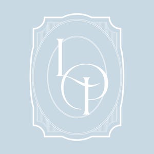 Plantilla de monograma de boda con logotipo de inicial de pareja, logotipo de letra imprimible, logotipo de boda elegante con inicial de pareja personalizada, monograma único editable