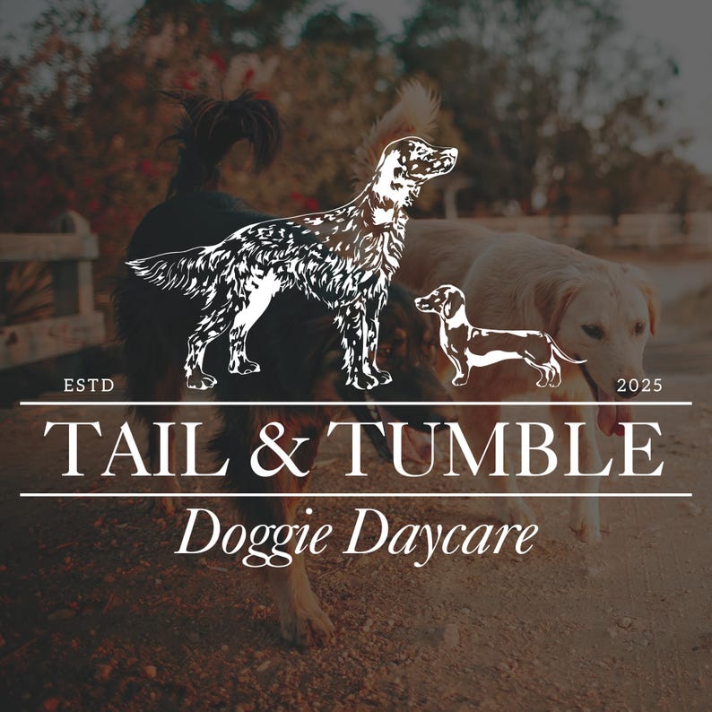 🐾 Doggie Daycare Logo Template – Editable Canva Branding Kit for Pet Businesses 🐾
Looking for doggie daycare logo help that looks polished, professional, and playful? This fully editable Canva template is the perfect branding solution for your dog business – whether you're starting a dog walking service, a dog groomer shop, or a cozy doggie daycare.

Doggie Daycare Logo help Dog Walking Logo Dog Logo Dog Groomer SVG Dog Groomer Logo Dog business logo dog business Doggie Daycare Logo