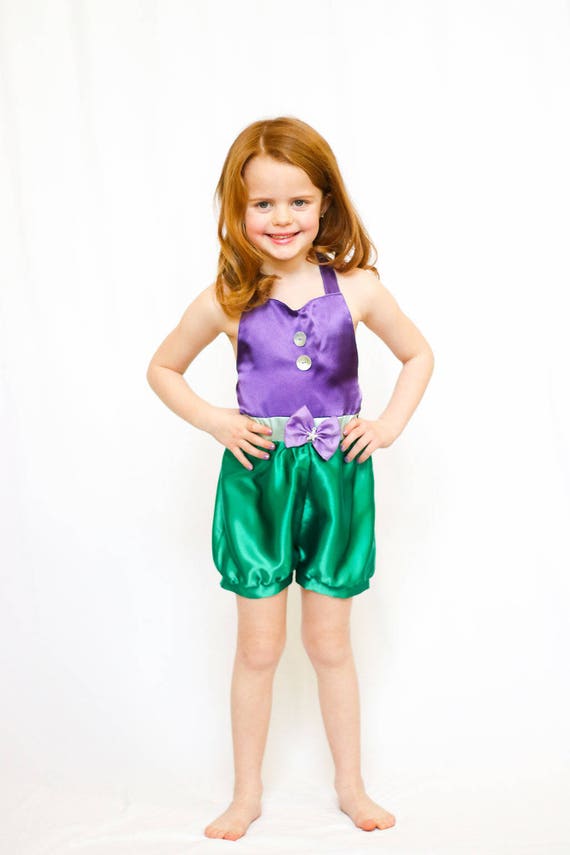 Items similar to Mermaid Princess Romper Under the Sea party