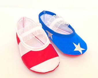 Stars and Stripes Baby Shoes