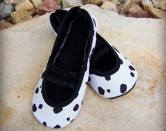 Dalmatian Baby Shoes, Dog Slippers, Dog Baby Shoes, Dog Halloween Costume, Halloween Shoes, Halloween Costume Shoes, Halloween Slippers