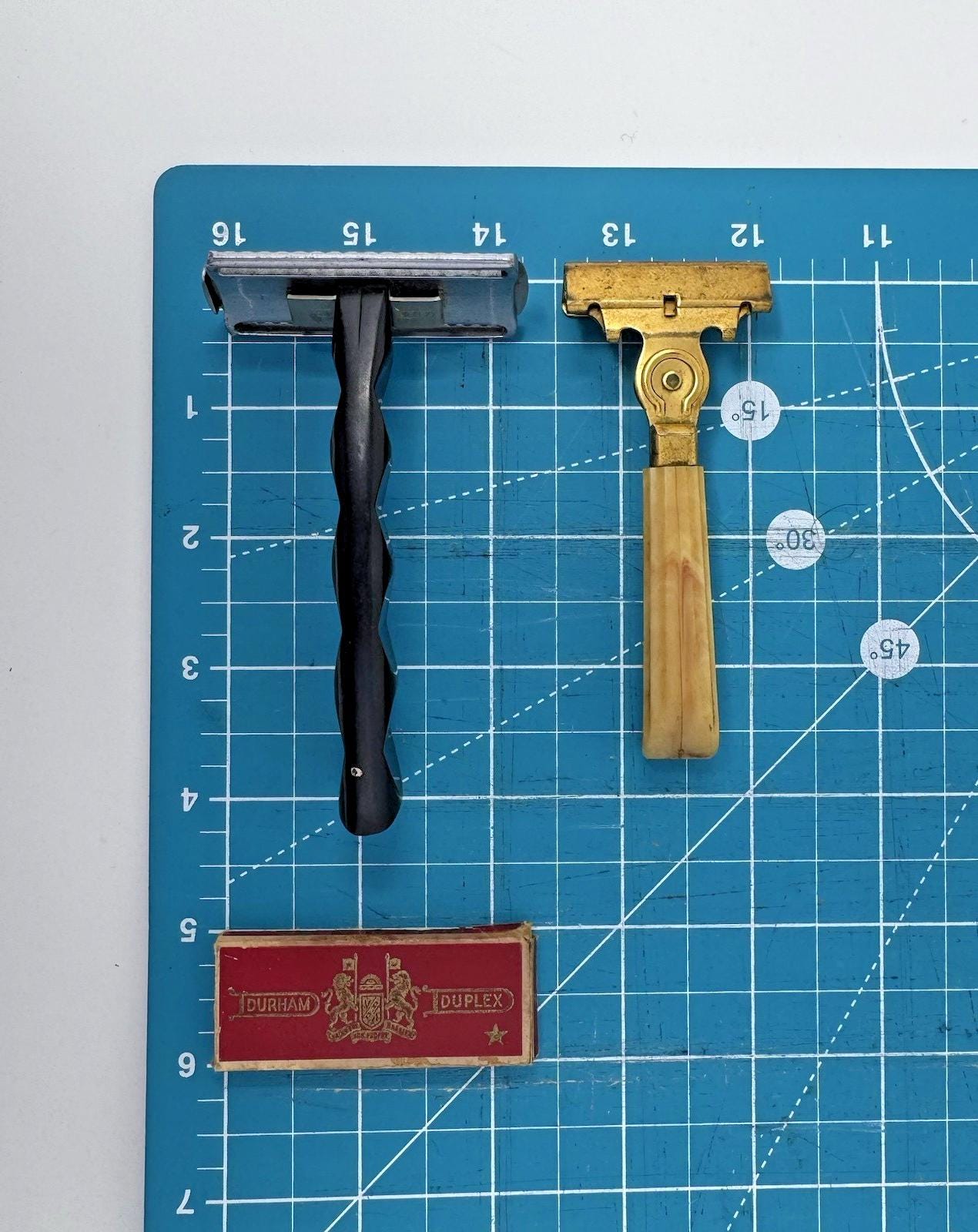 Vintage Schick Injector & Durham Duplex Safety Razors Lot W
