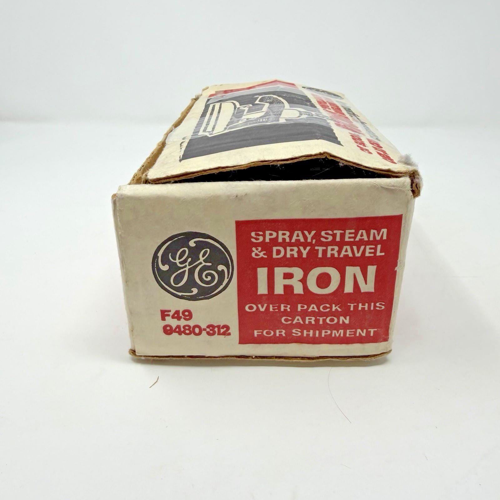 Vintage GE Travel Iron F49: Spray, Steam, Dry (works, Box, Manual