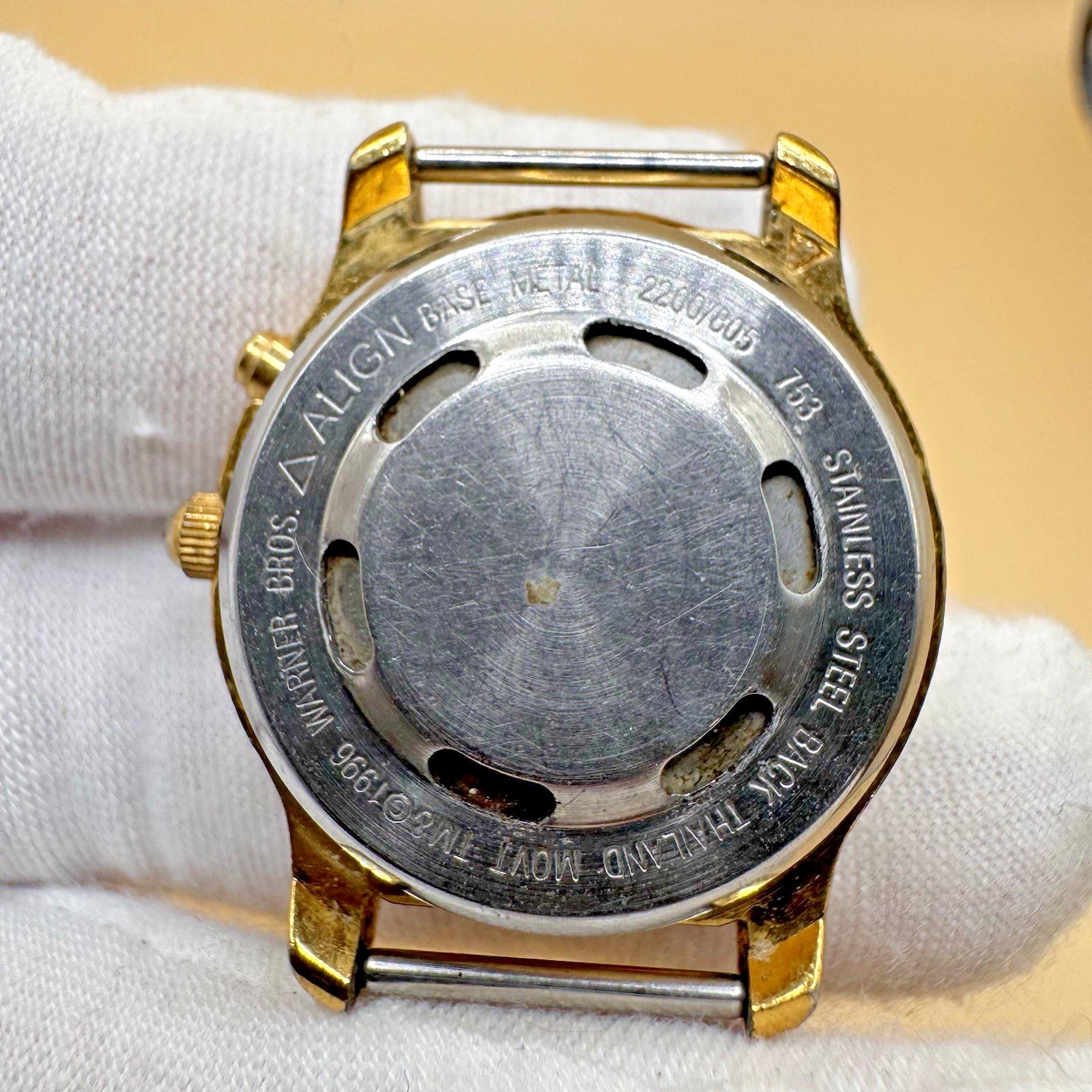 Rare Warner Bros. Armitron Musical Watch Space Jam Bugs & Lola Bunny VTG Works** Vintage ARMITRON Quartz  main image 2