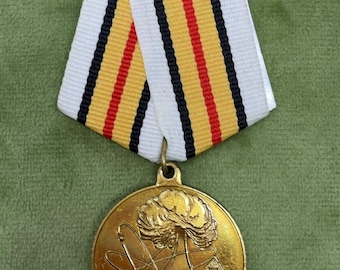 Russian Veteran Medal Veterans of Special Risk Units Commemorative