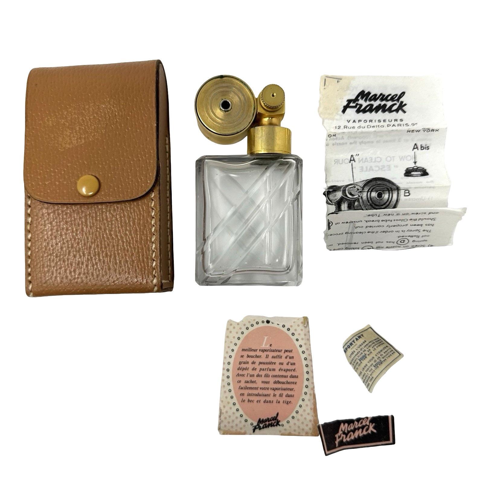 Marcel franck perfume atomizer and bottle - Etsy 日本