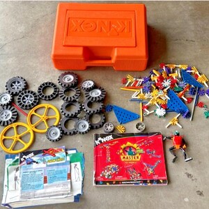 Vintage K'NEX Master Building Set 50 Models 1999 35149 EUC - Etsy