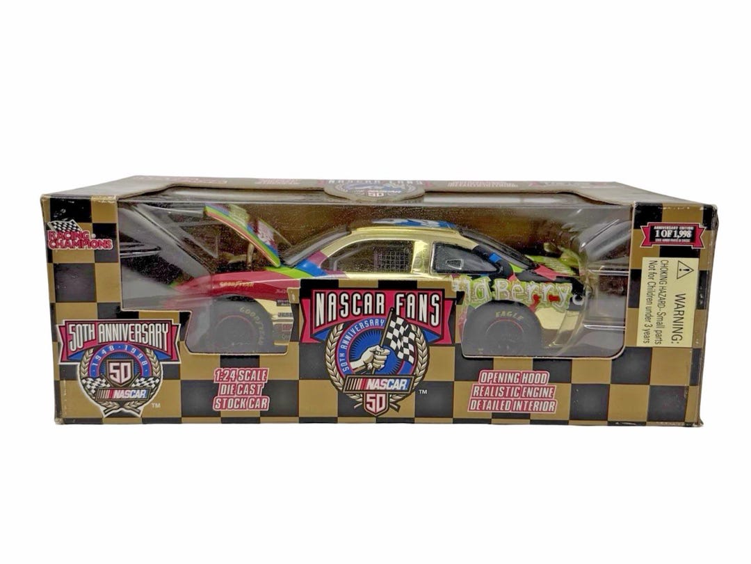 Racing Champions 1998 Nascar #36 50th Anniversary Stock Car 1:24