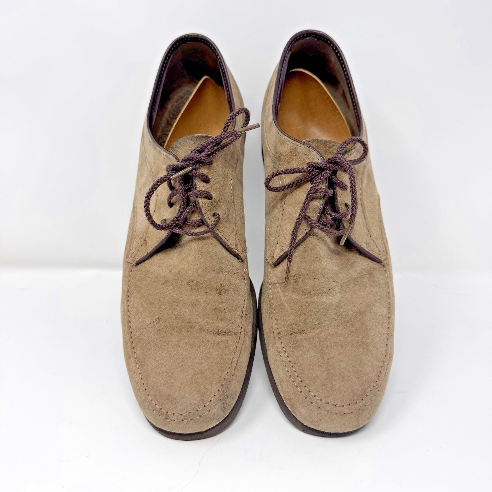 Hush Puppies Men\'s Brown Suede Loafers RARE CLASSIC Men\'s size 12 M Hush Puppies Loafer Brown Casual Shoes for Men for sale | eBay main image 4