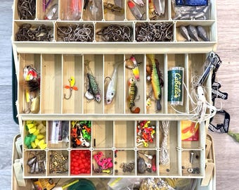 Vintage Plano 4100 Series Tackle Box With One Tray - Etsy