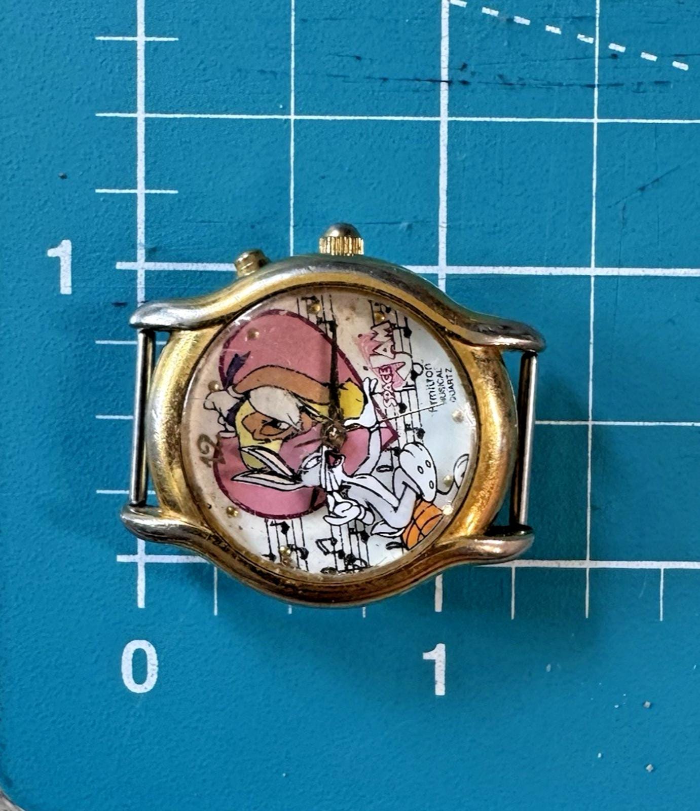 Rare Warner Bros. Armitron Musical Watch Space Jam Bugs & Lola Bunny VTG Works** Vintage ARMITRON Quartz  main image 4