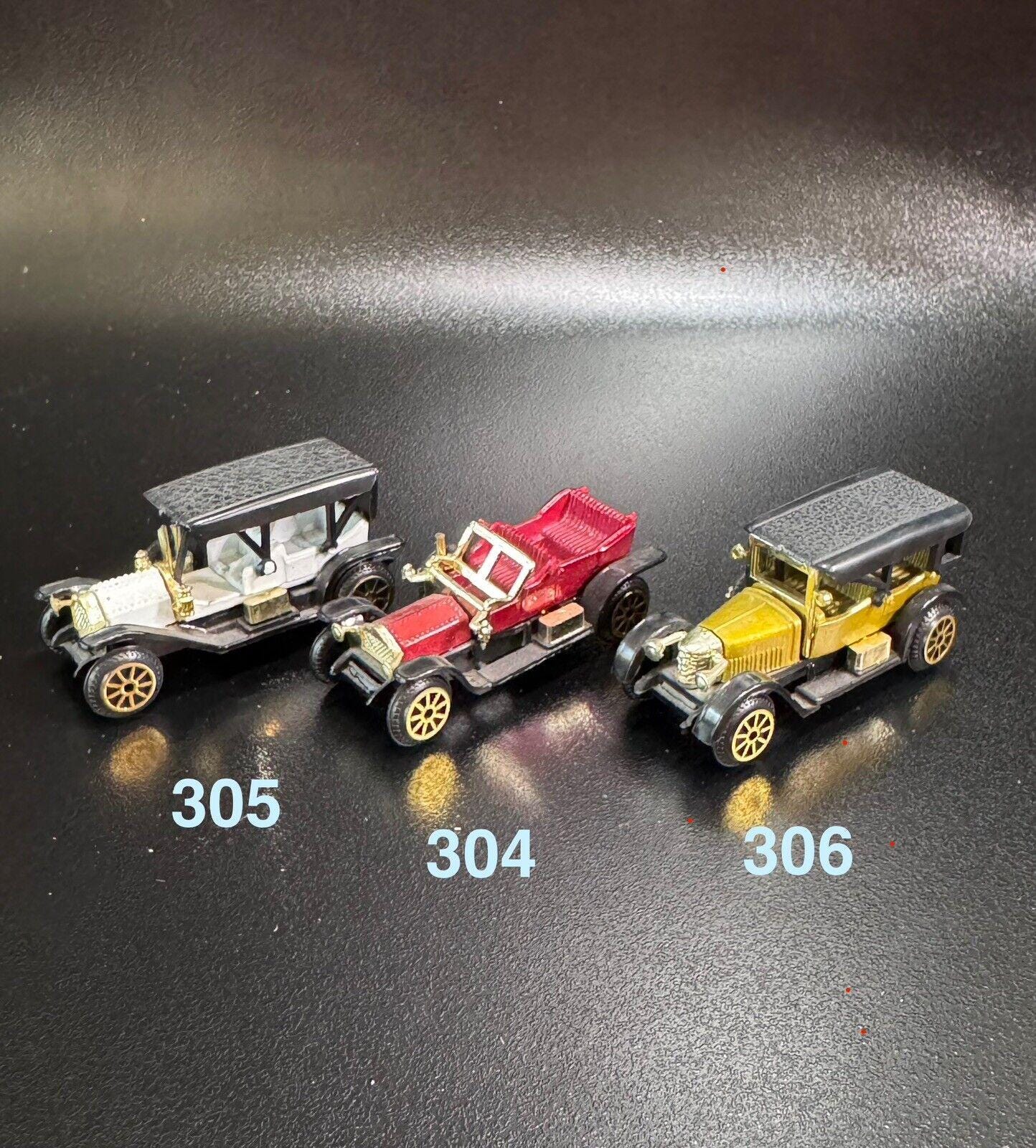 Lot of 3 Miniature Readers Digest Historic Classics Diecast Mini