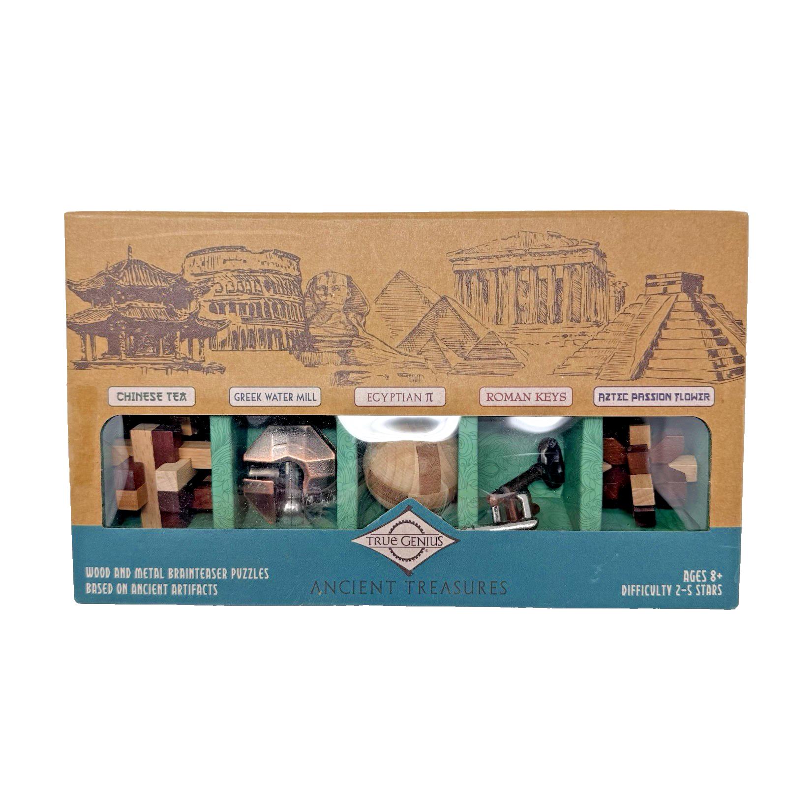 アルカトラス　6Disc box set　ヘヴィメタル　ネオクラ　インスト True Genius Ancient Treasures 5-piece Wood & Metal Brain Teaser