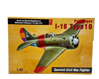 Hobbycraft HC1575 Polikarpov I-16 Type 10 1:48 Model Kit Used