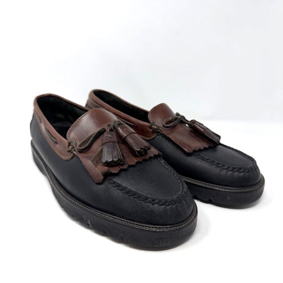 ??‍♂️Cole Haan‎ Country Black Woven Tassel Loafers ? Size 10.5 Customer reviews for New Cole Haan Mens Pinch Tassel Black  main image 4