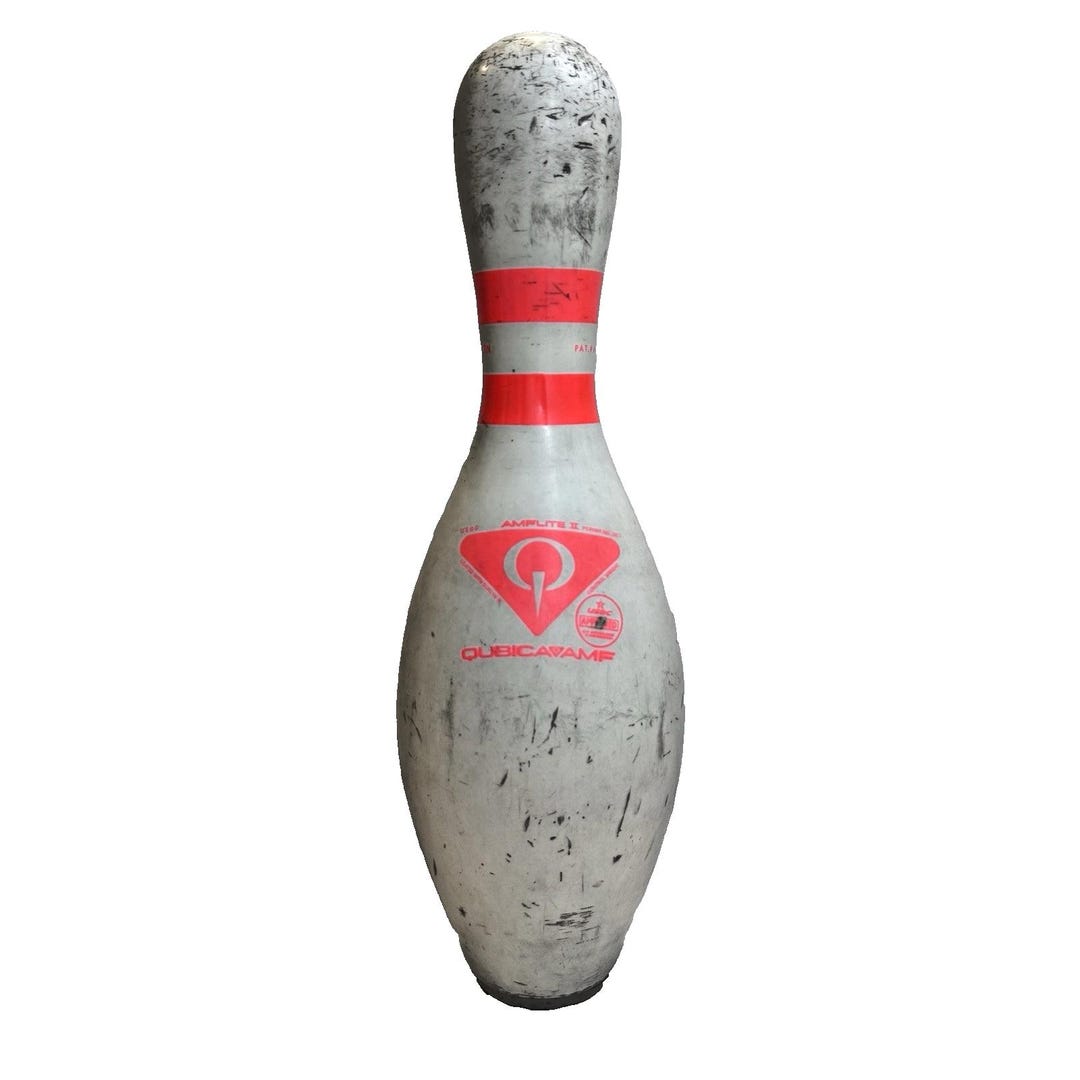 Spilla Da Bowling AMFLITE II QUBICA USBC – Plastica Rivestita, Bersaglio Da Caccia, 1 Pezzo Usato