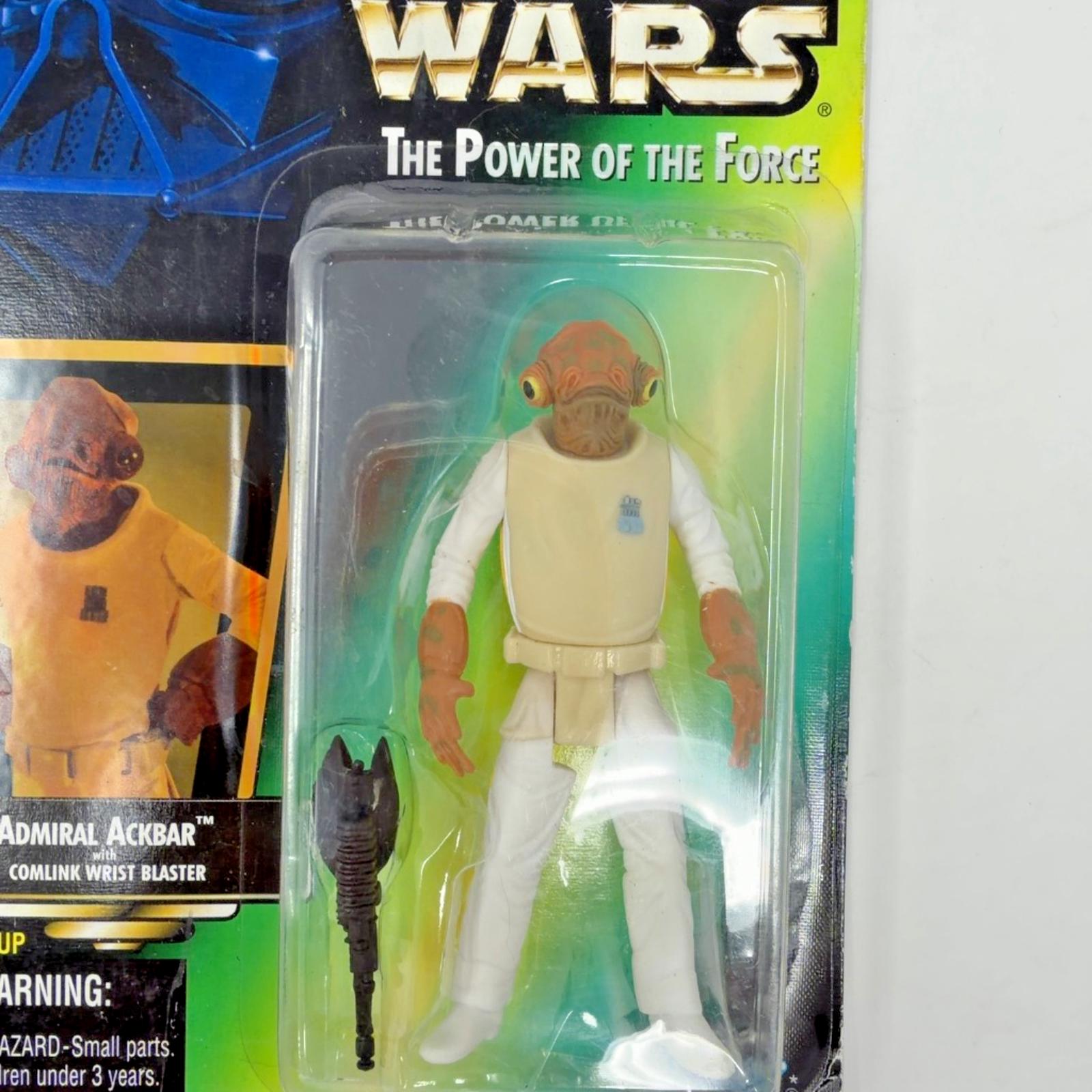 Kenner Star Wars POTF Admiral Ackbar 1997 Carded Figure No. 69686