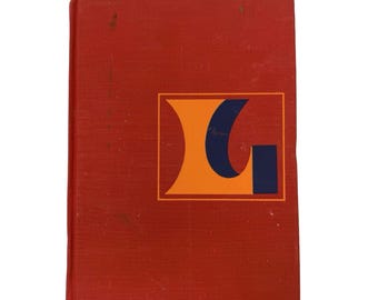1974 Petit Larousse Illustré French Encyclopedia Dictionary Hardcover Book EUC