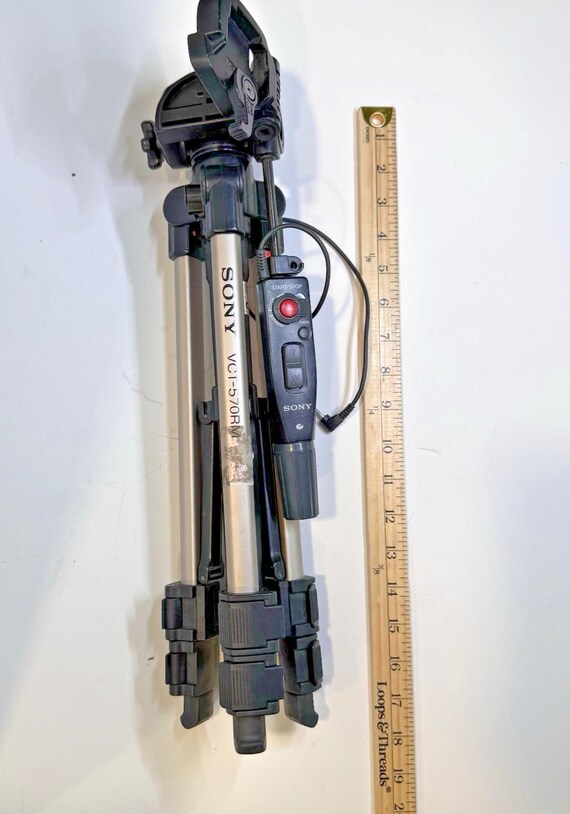 SONY リモコン三脚 VCT-570RM 2zzhgl6 VTG Sony VCT-570 RM Remote Control Tripod for Sony Cameras