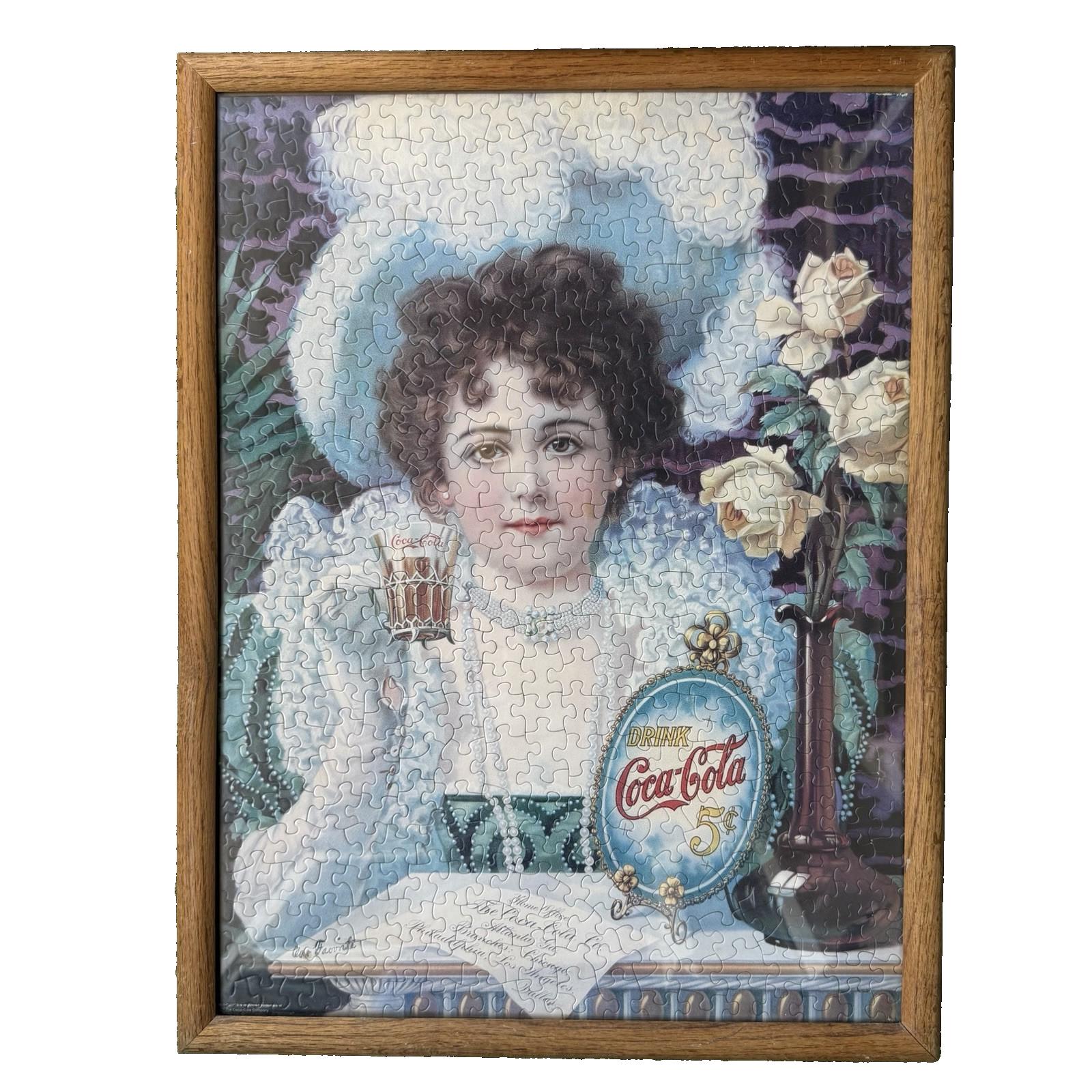 Framed Coca Cola Puzzle - Etsy
