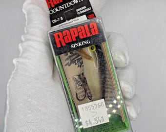 Rapala Countdown Sinking CD-7 S SILVER 2 3/4" Jerkbait fishing 1/4 oz Lure #1