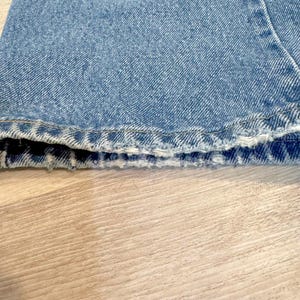 Vintage 90s Wrangler Authentics Men's 30x38 Washed Straight Denim Jeans Preowned image 10