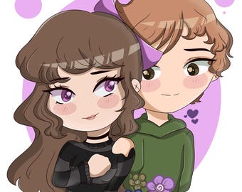 Custom Anime Chibi drawing!