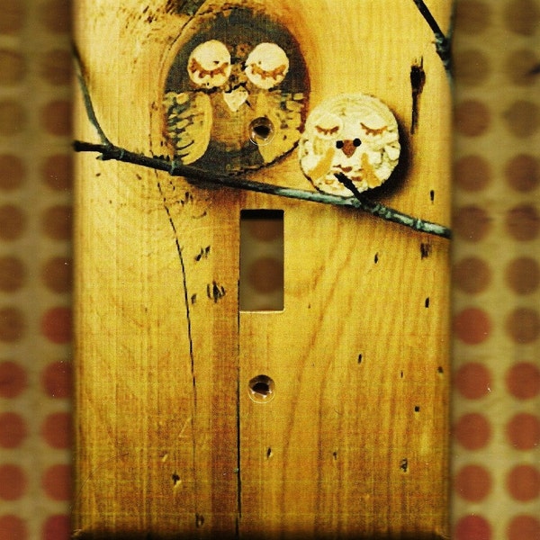 Save the Owls Switchplate cover