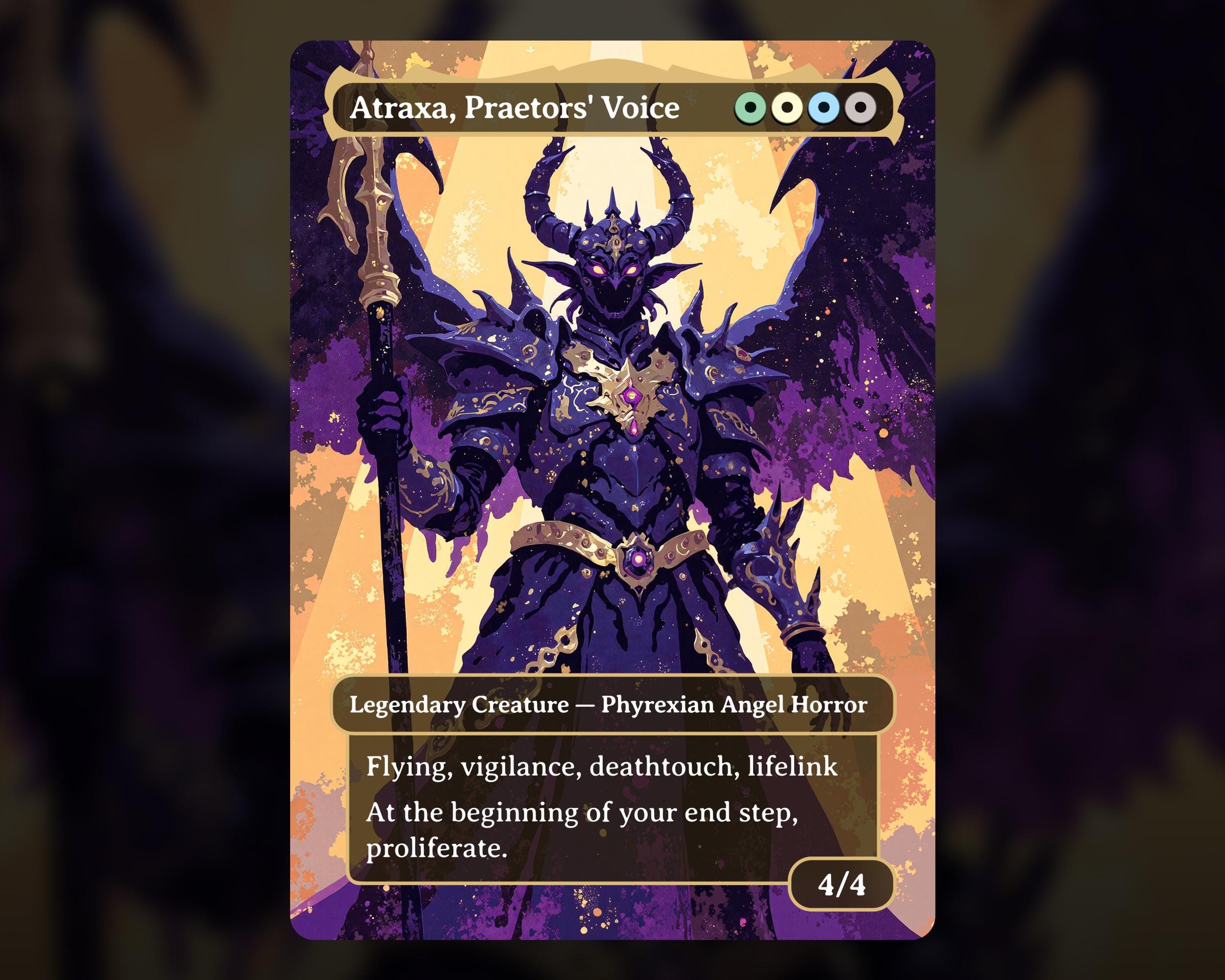 Atraxa Sleeves - Etsy