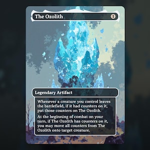 The Ozolith - MTG Proxy Card - Commander Deck, EDH - High Quality Cards - Full Art