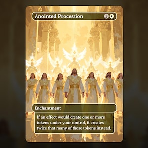 Anointed Procession - MTG Proxy Card - Commander Deck, EDH - High Quality Cards - Full Art