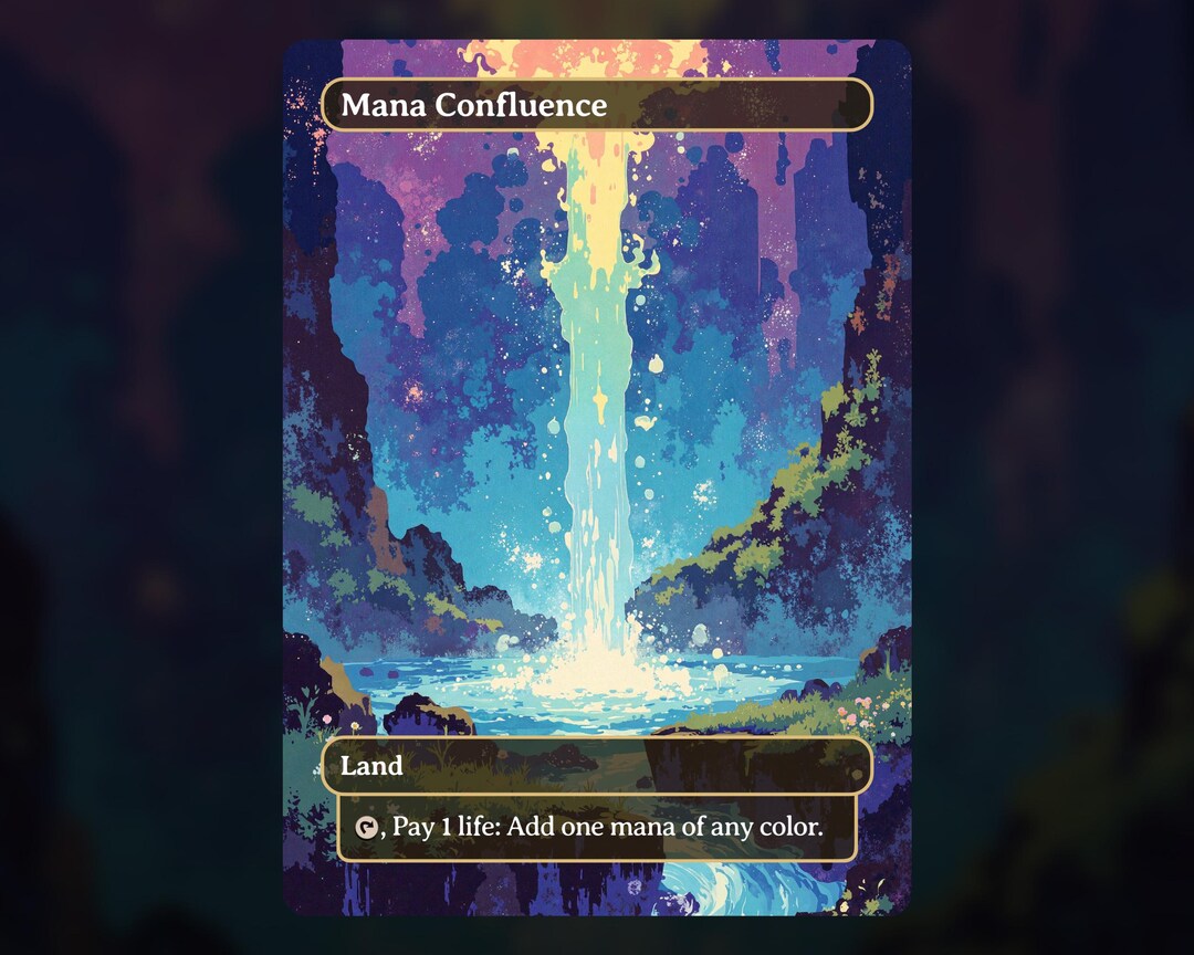 Mana Confluence - MTG Proxy Card - Commander Deck, EDH - High Quality ...