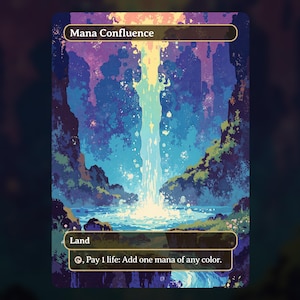 Mana Confluence - MTG Proxy Card - Commander Deck, EDH - High Quality Cards - Full Art