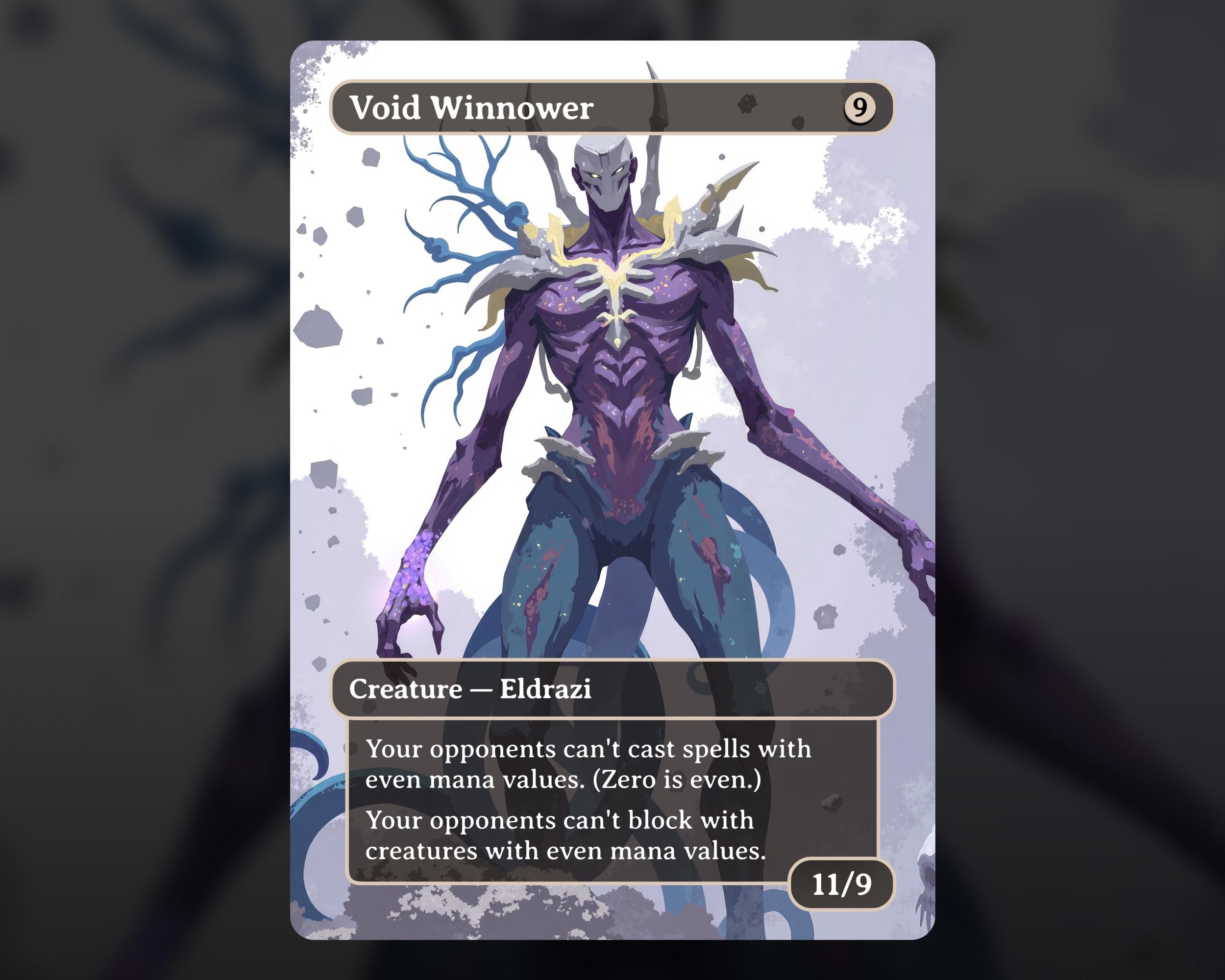 Void Winnower - MTG Proxy - Eldrazi Creature - Colorless