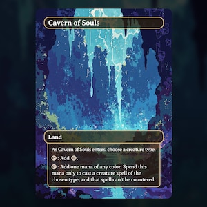 Cavern of Souls - MTG Proxy Card - Commander Deck, EDH - High Quality Cards - Full Art