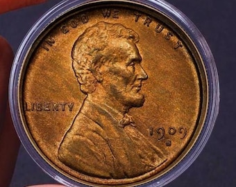 1909 S VDB Lincoln Penny : US Sammler Gedenkmünze