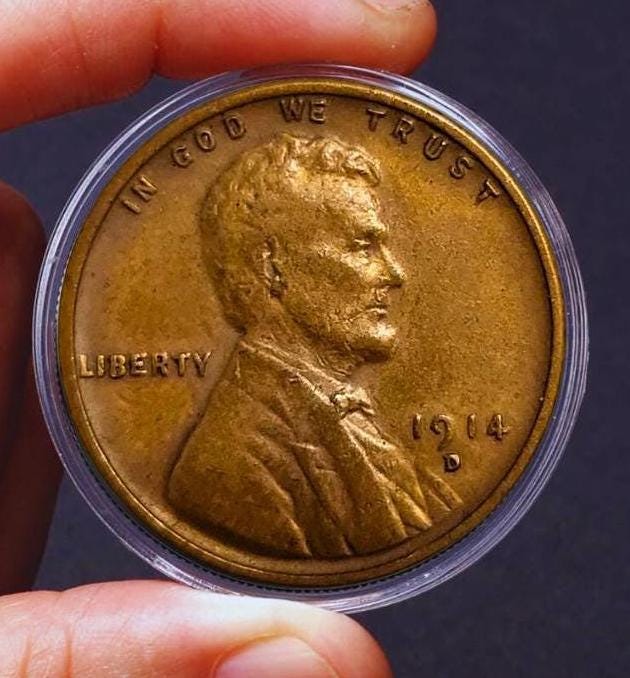 1914年のコイン - Etsy 日本