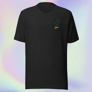 Oui -  Embroidered Unisex t-shirt