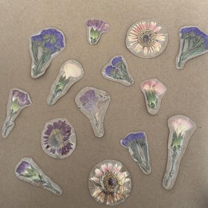 Echte Wildblumen Sticker