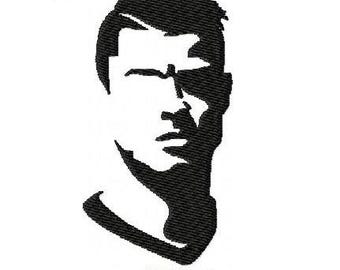 CR7 Cristiano Ronaldo Football Player Machine Embroidery Digitized Design Files