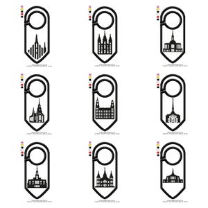 CTR Ring Shield Salt Lake City Pocatello Layton Manti Richmond Virginia Saratoga Springs LDS Temple Door Hanger Patch Embroidery Design File