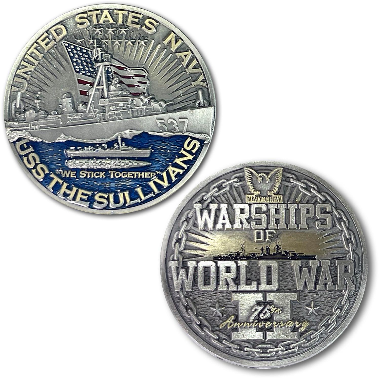 Us Navy Destroyer Challenge Coin - Etsy