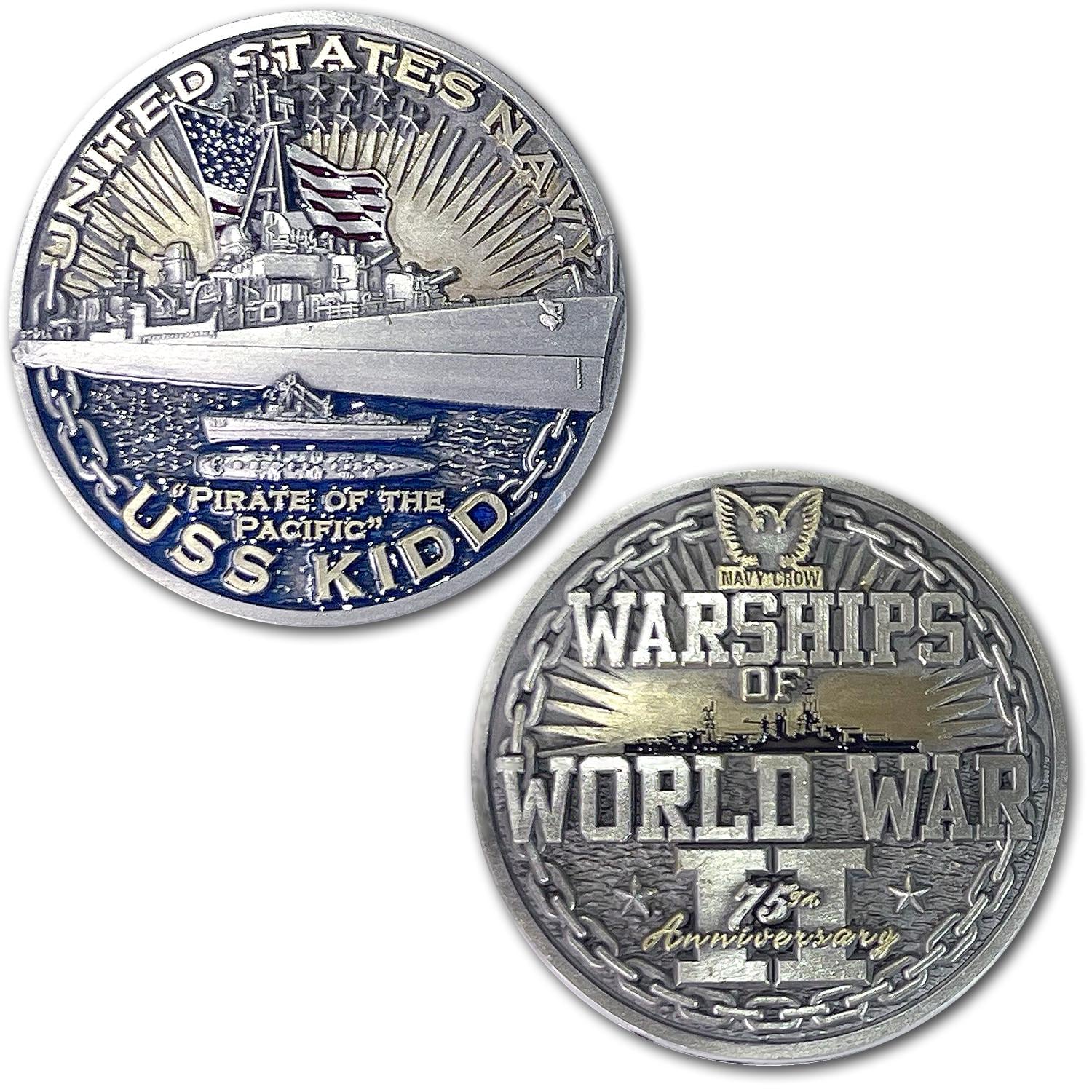 Us Navy Destroyer Challenge Coin - Etsy