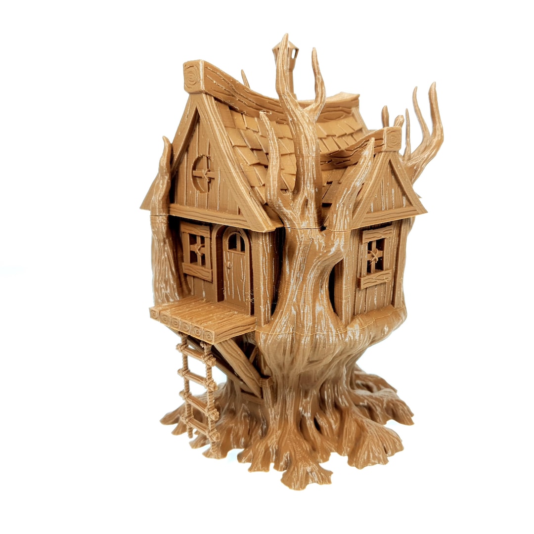 Treehouse - Jason Beckers, Tabletop Terrain, 28mm, 32mm - Etsy