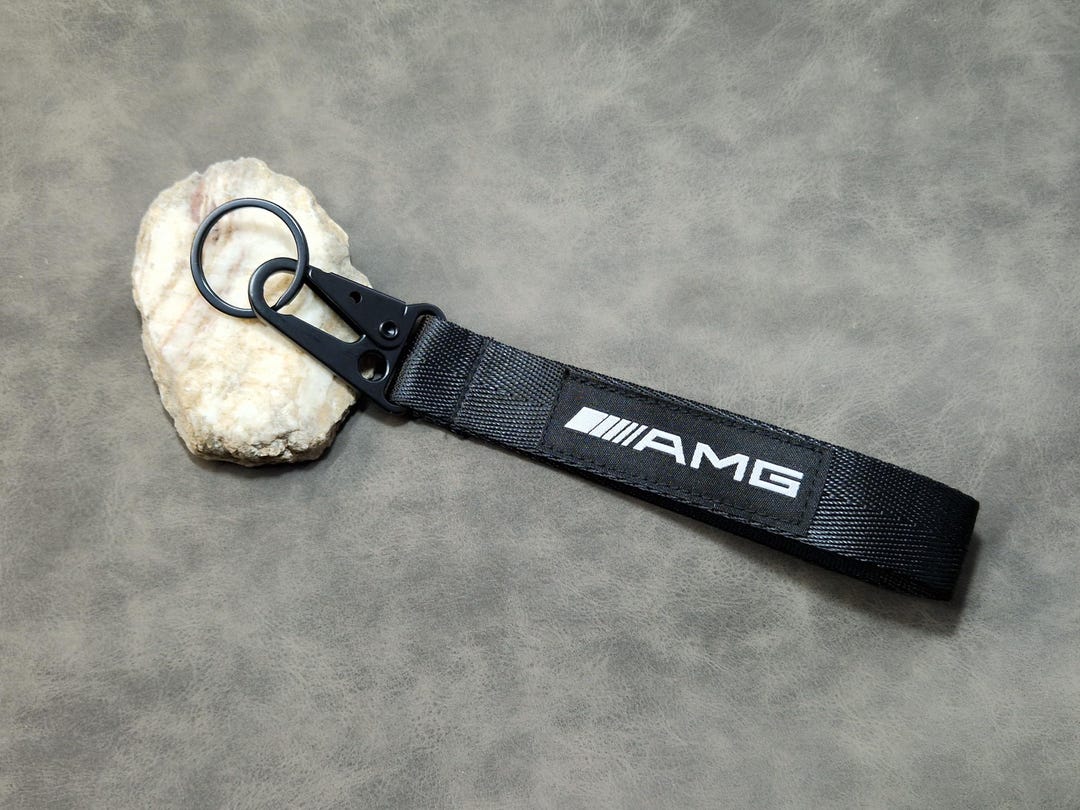Mercedes Amg Lanyard Wrist Keychain With Logo Key Car Accessory Gift ...