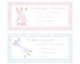 School Envelopes | School Communication Envelopes | Back to School Supplies | Printed Money Envelopes for School