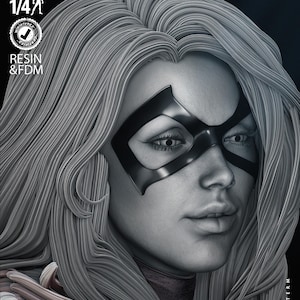 Black Cat bust