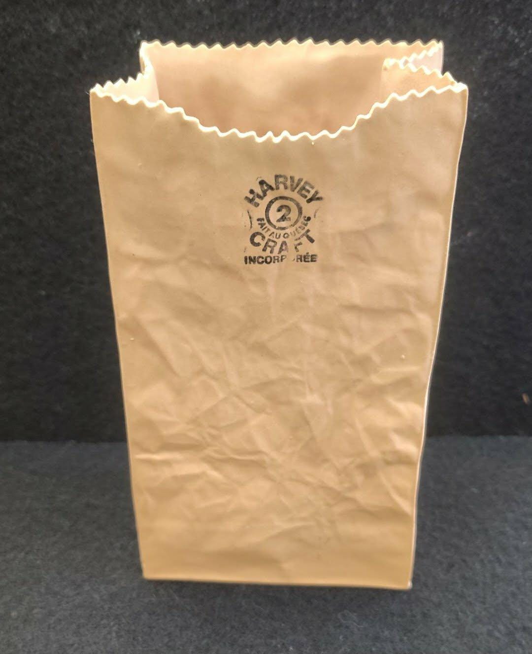 Michael Harvey Paper Bag Vase - Rare Pop Art Collectors Item