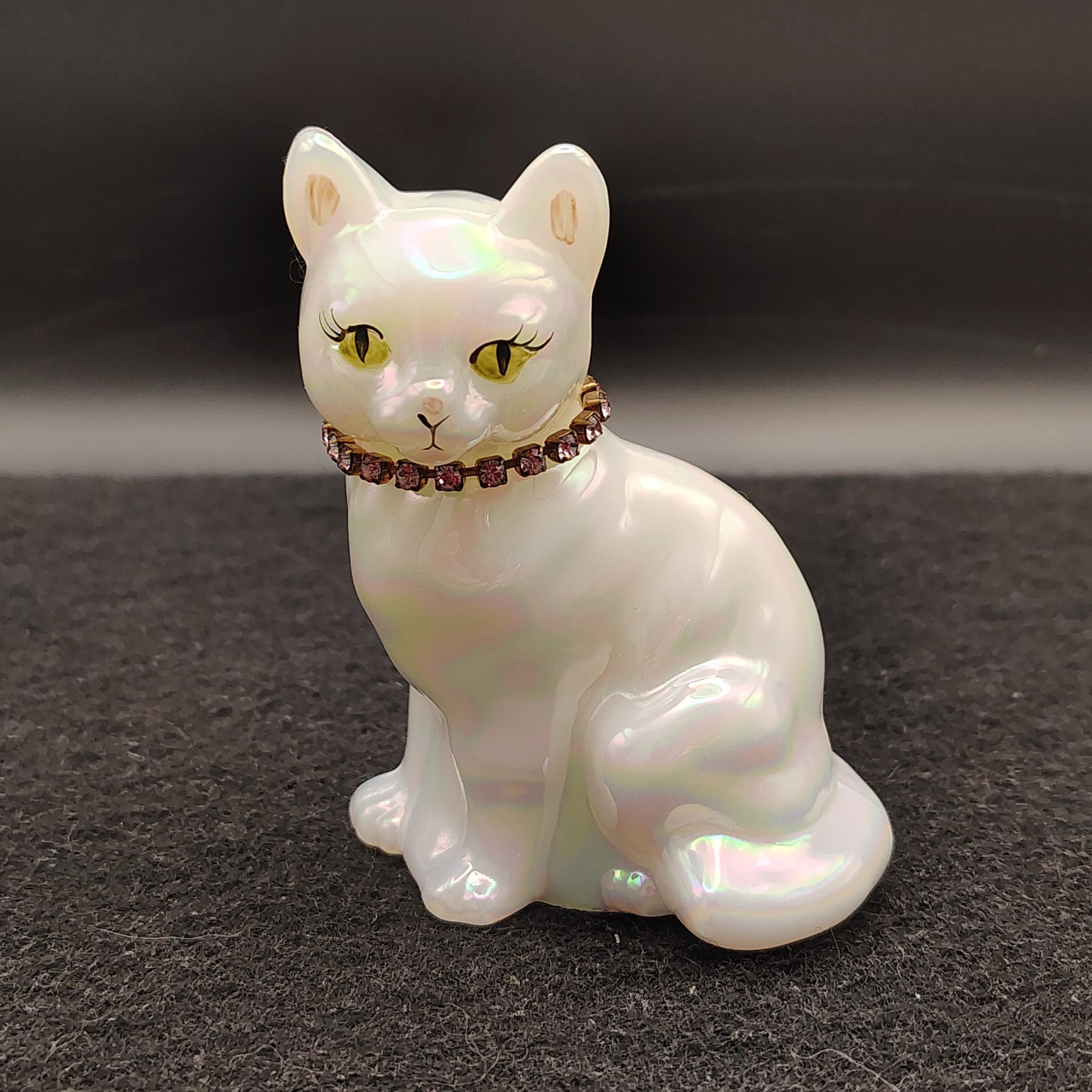 Fenton Cat - Etsy