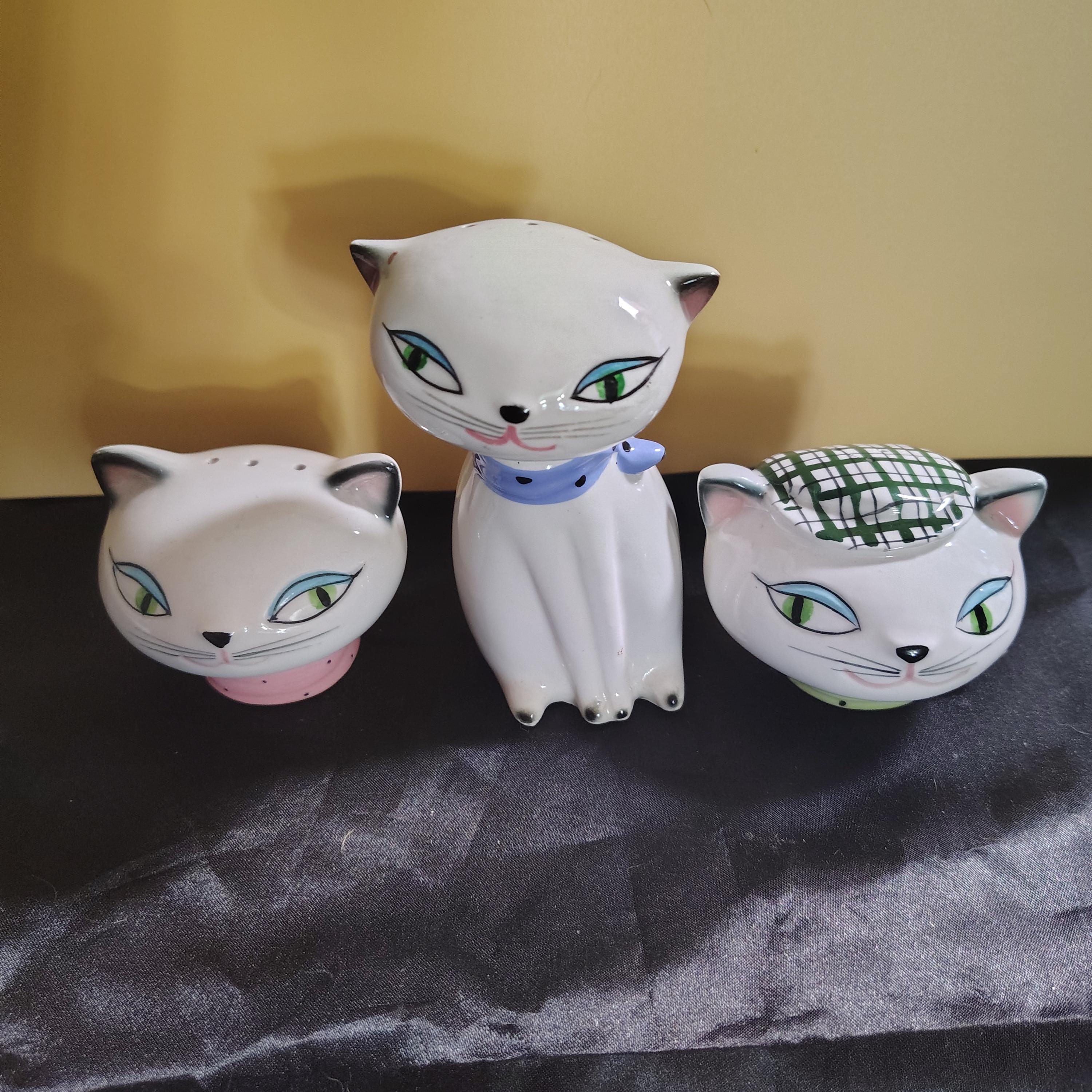 1950s Ceramic Cat - Etsy